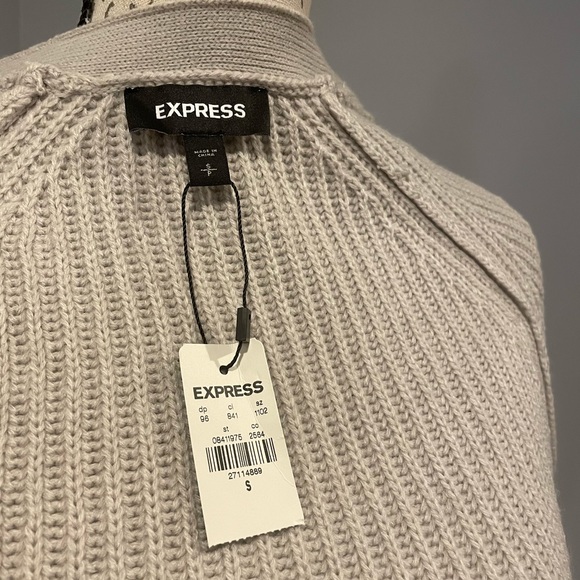 NWT Womens’s Express Midi Cardigan with Sequin Belt - Picture 14 of 14